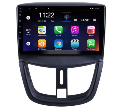 مانیتور اندروید فابریک پژو 207 با قاب و سوکت فابریک+هدیه❤