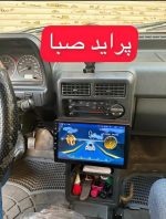 مانیتور اندروید فابریک پراید صبا با قاب و سوکت فابریک+هدیه❤ - تصویر 3