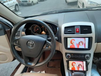 مانیتور اندروید فابریک برلیانس H320 سایز 7 اینچ با قاب و سوکت فابریک+هدیه❤