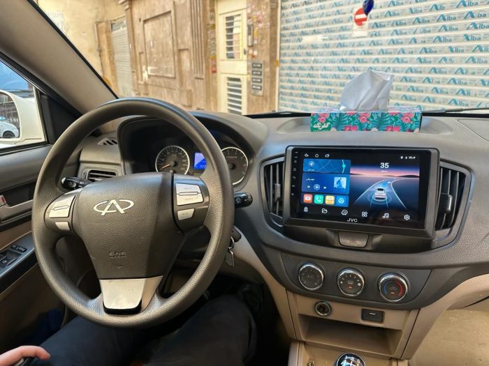 مانیتور اندروید فابریک ام وی ام MVM 550 با قاب و سوکت فابریک+هدیه❤ - تصویر 2