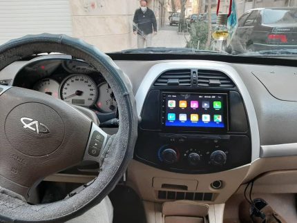 مانیتور اندروید فابریک ام وی ام قدیم MVM X33 سایز 7 اینچ با قاب و سوکت فابریک+هدیه❤