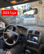 مانیتور اندروید فابریک مزدا 323 سایز ۷ اینچ با قاب و سوکت فابریک+هدیه❤