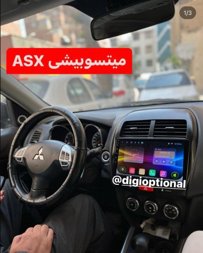 مانیتور اندروید فابریک میتسوبیشی ASX با قاب و سوکت فابریک+هدیه❤ - تصویر 2